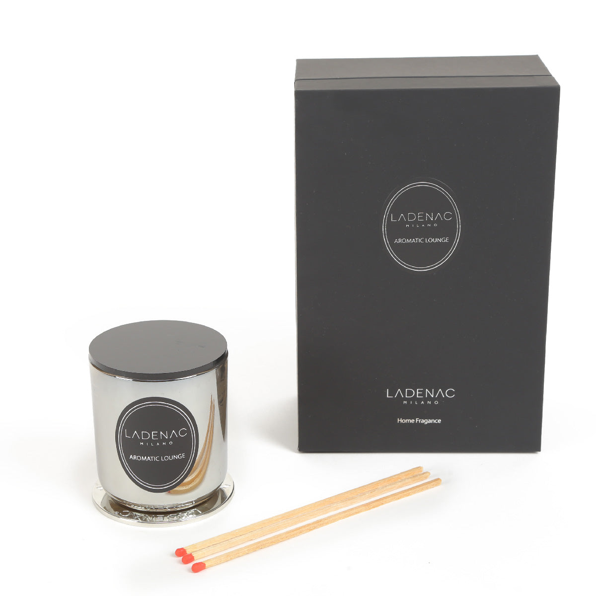 Ladenac Urban Senses Lead Grey Aromatic Lounge Jar Candle