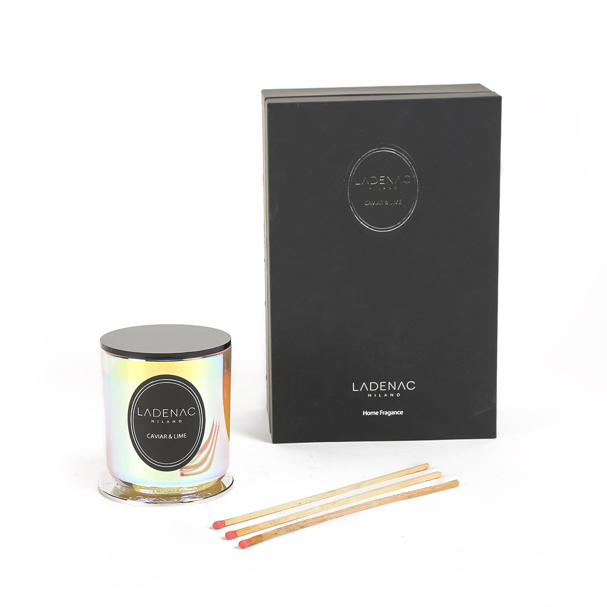 Ladenac Urban Senses Holographic Caviar Lime Jar Candle