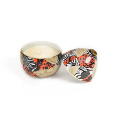 Ladenac Africa Leopard Predator Ceramic Egg Candle