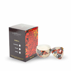Ladenac Africa Leopard Predator Ceramic Egg Candle