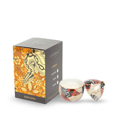 Ladenac Africa Snake Temptation Ceramic Egg Candle