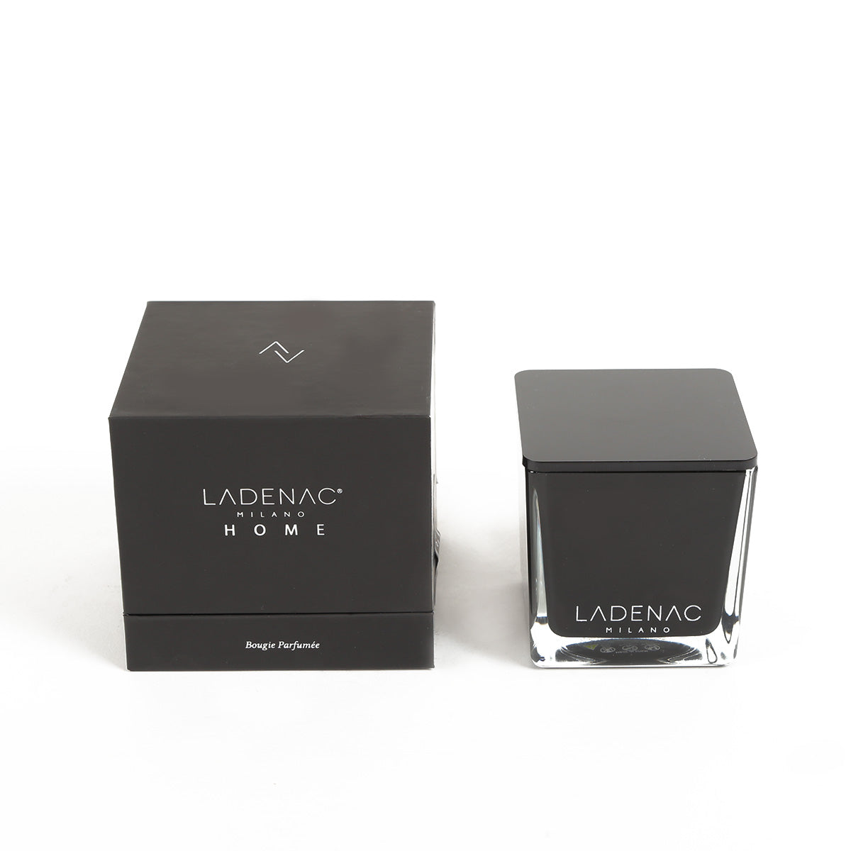 Ladenac Minimal Marin Frais Boisee Black Square Jar Candle Small