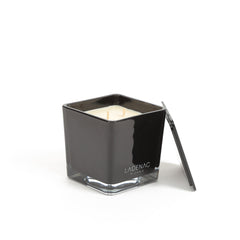 Ladenac Minimal Floral Hesperide Black Square Jar Candle Large