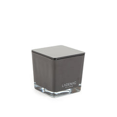Ladenac Minimal Floral Champetre Black Square Jar Candle Large
