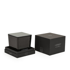 Ladenac Minimal Isles Eoliennes Black Square Jar Candle Large