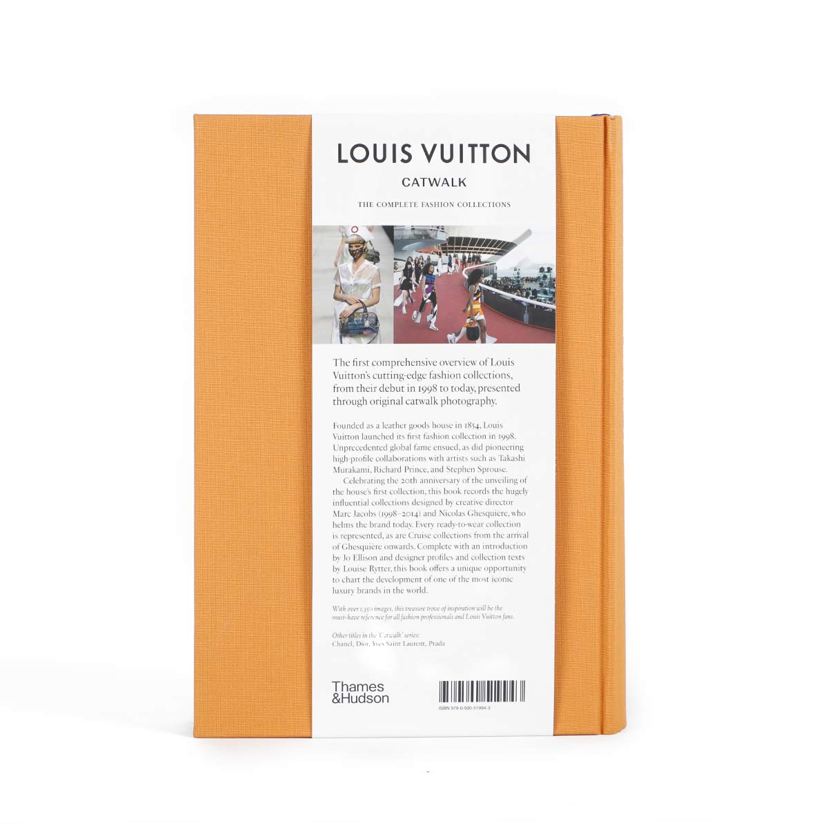 A book of 1,350 Louis Vuitton catwalk photographs is being