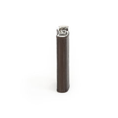 Hip Flask With Brown Leather Sheath