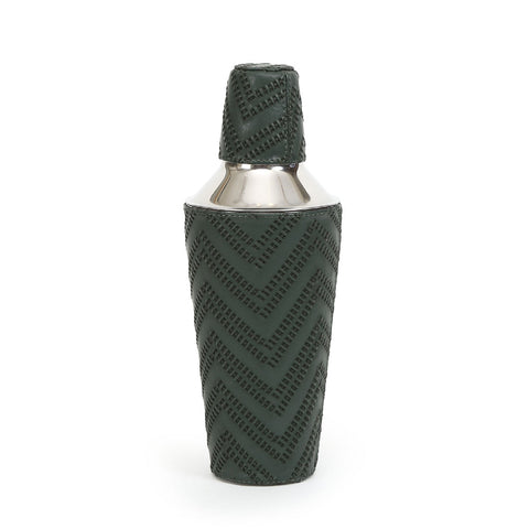 Cocktail  Shaker With Olive Sheath