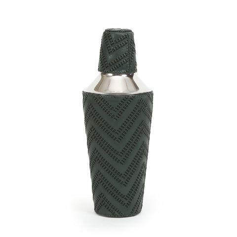 Cocktail  Shaker With Olive Sheath