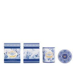 Castelbel Portus Cale Gold & Blue Candle