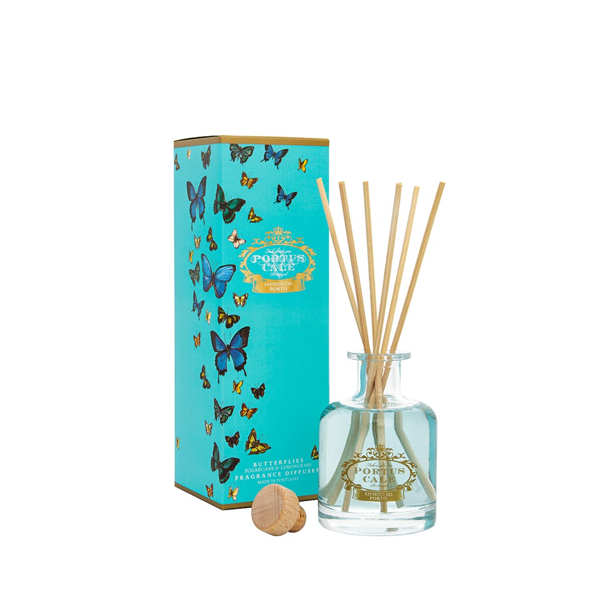 Castelbel Portus Cale Butterflies Fragrance Diffuser - 100Ml