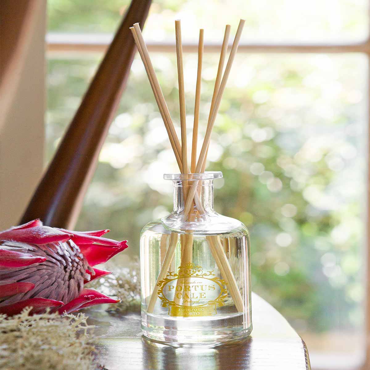 Castelbel Portus Cale Noble Red Clear Glass Fragrance Diffuser - 250Ml