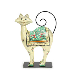 Jaipur Printed Decorative Cat Beige