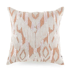 Pied Embroidery Cushion Cover 18 x 18 Inch