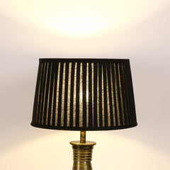 Black Knife Pleated Shade Small