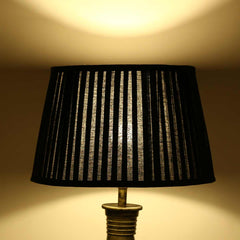 Black Knife Pleated Shade Medium