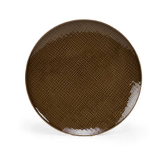 Rosenthal Mesh Walnut Color Service Plate 12 Inch