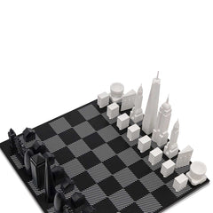 London V/S New York Edition Skyline Chess Set