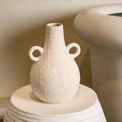 Celia White Stoneware Vase