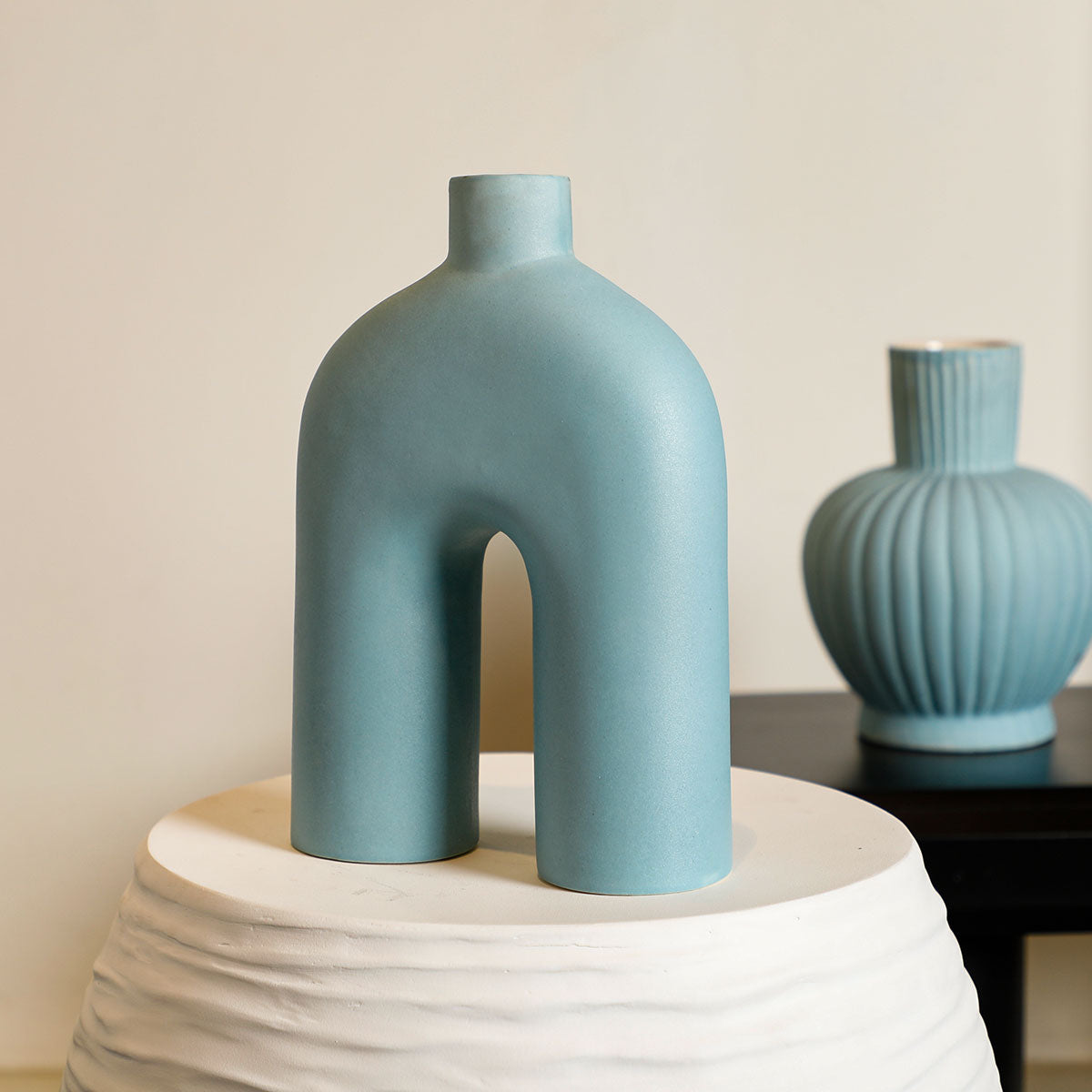 Arch Blue Vase