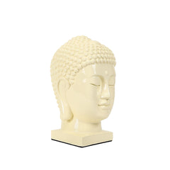 Buddha Head White