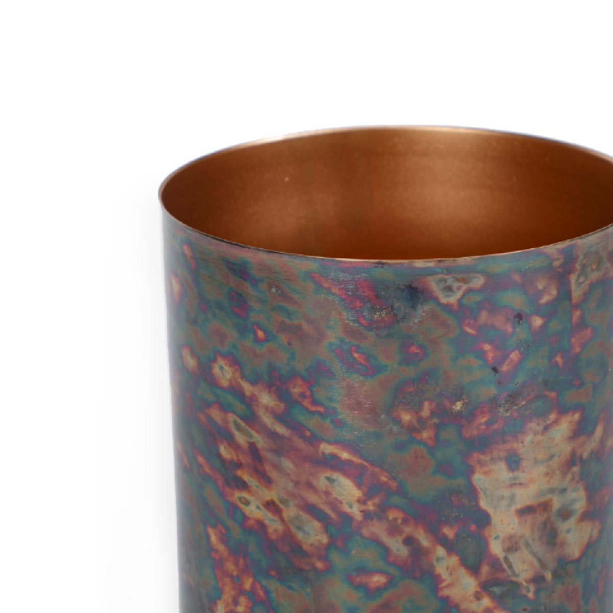 Elise Antique Copper Vase