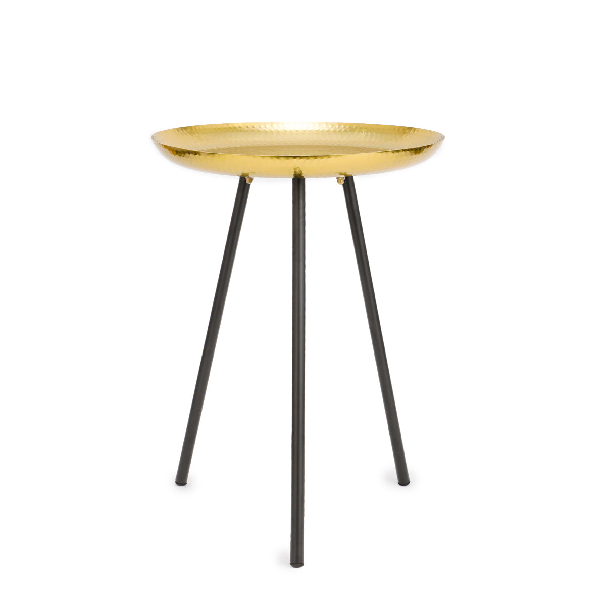 Lynx Hammered Side Table