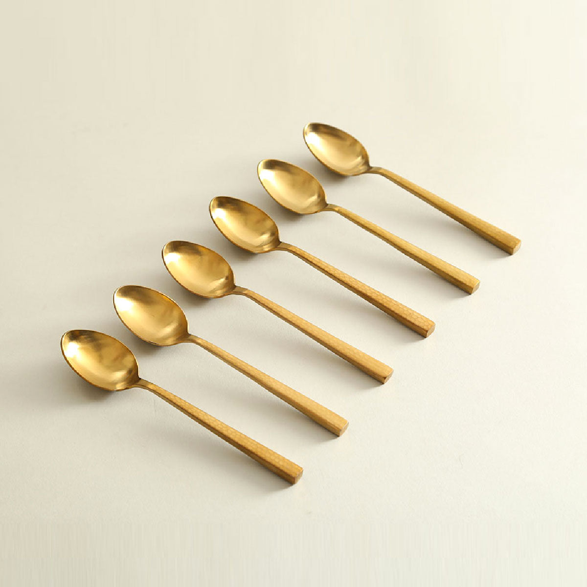 Amya Tea Spoon Set of 6 Gold