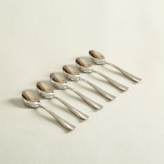 Aldor Tea Spoon Set Of 6 Silver