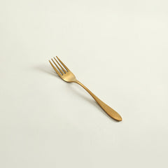 Elio Dinner Fork Set Of 6 Gold