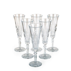 Nachtmann Palais Taper Champagne Flute, Set of 6