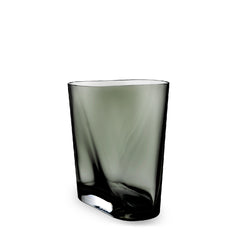 Nude Inca Glass Vase Smoke - Small