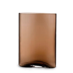 Nude Mist Glass Vase Caramel - Small