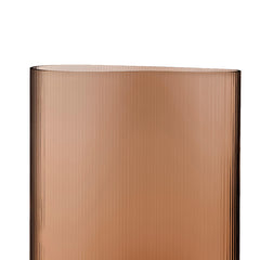 Nude Mist Glass Vase Caramel - Large