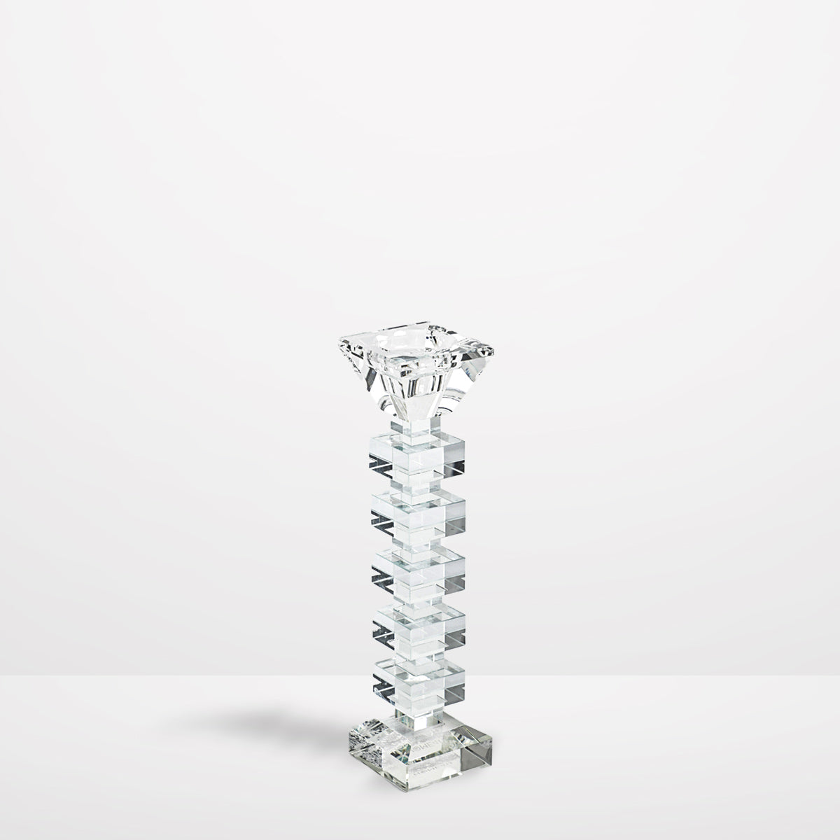 Torenn Crystal Candle Holder Small