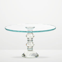 Emielle Crystal Cake Plate