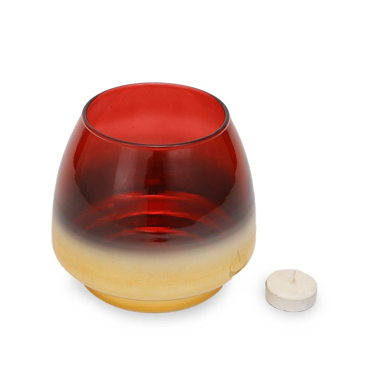 Clara Candle Holder Red - Home4u