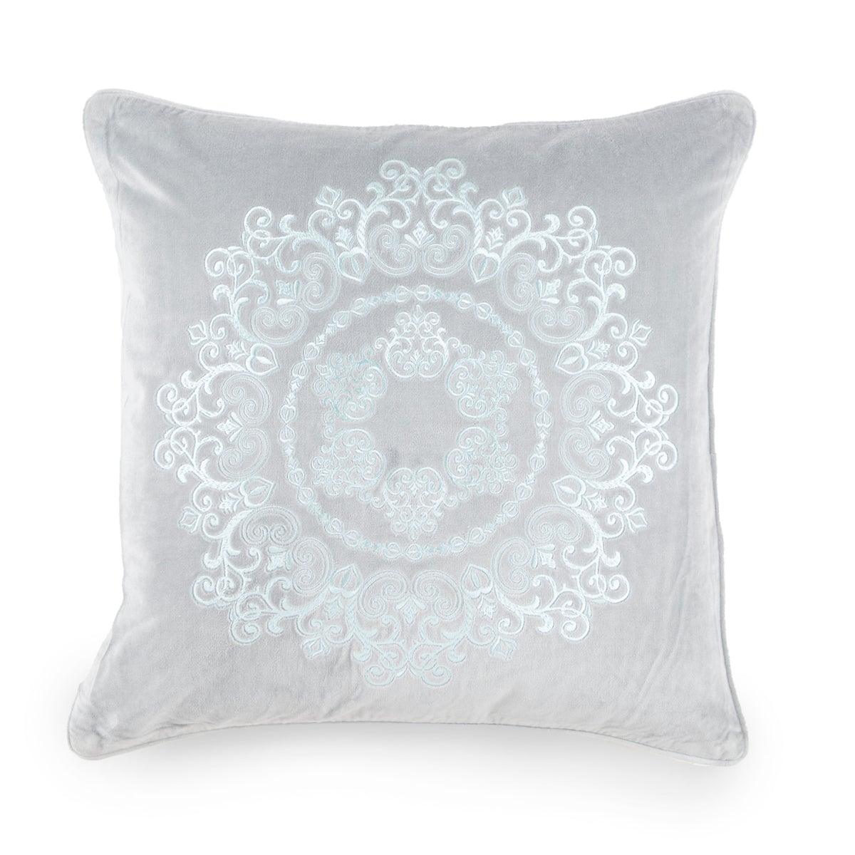 Hyacinth Embroidered Cushion Cover - Home4u