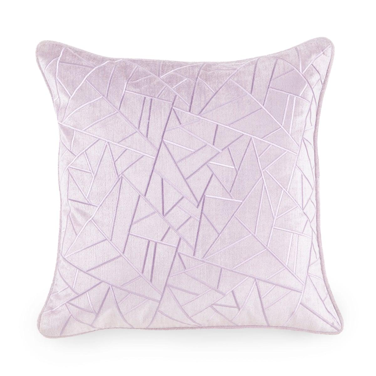 Orchid Embroidered Cushion Cover - Home4u