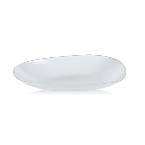 Zwiesel Kristallglas White Schott Zwiesel Snow 279 Glass Serving Bowl
