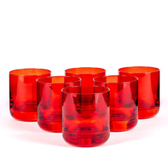 Schott Zwiesel,Whisky Tumbler Red 60 Spots, Set Of 6 - Home4u