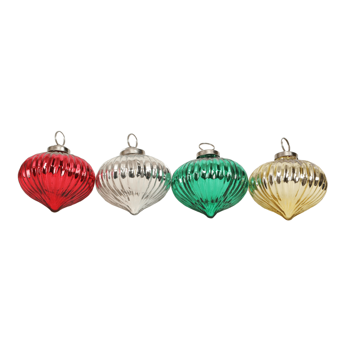 Claire Large Christmas Ornaments Set of 4 - Home4u