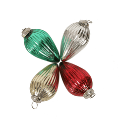 Nieves Large Christmas Ornaments Set of 4 - Home4u