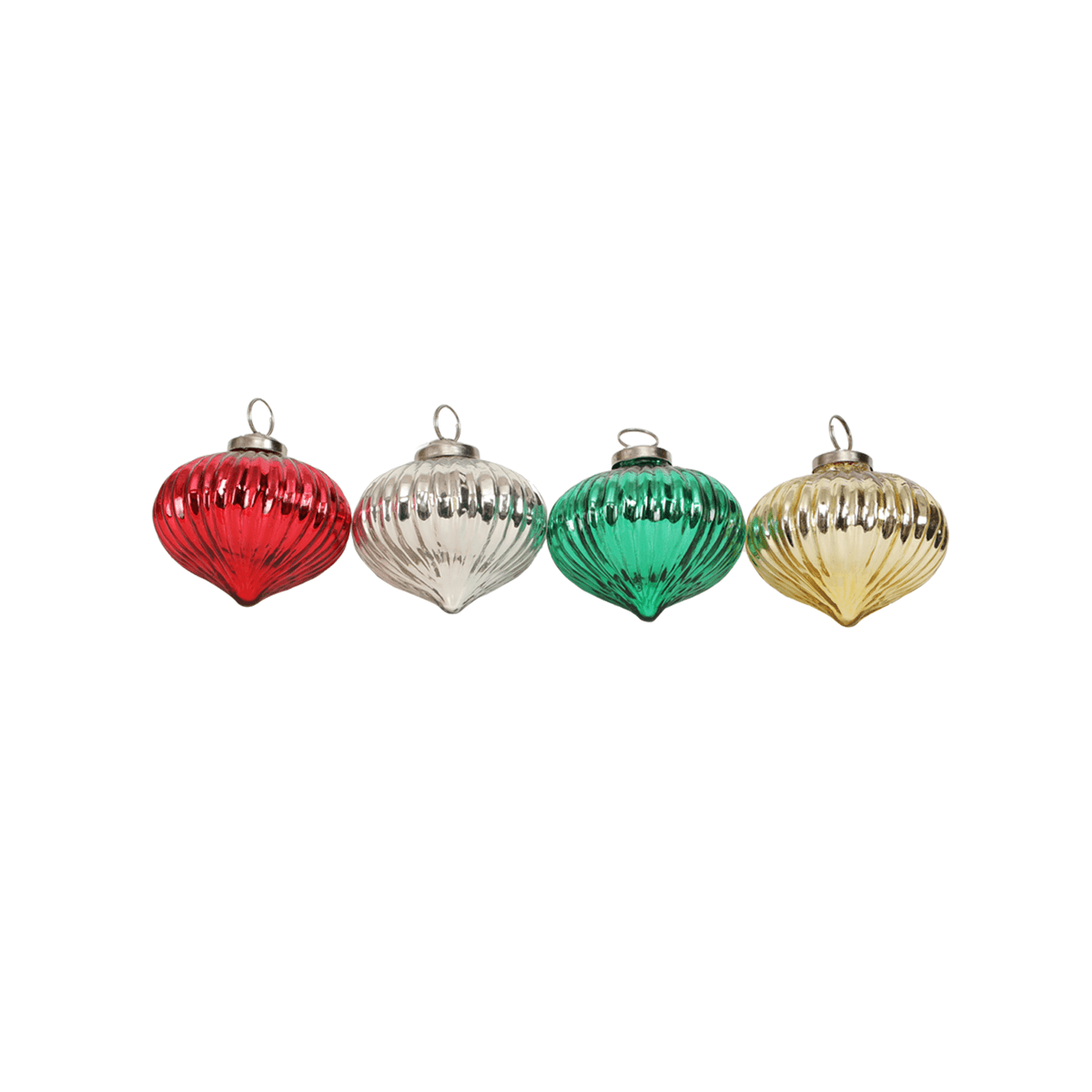 Claire Small Christmas Ornaments Set of 4 - Home4u