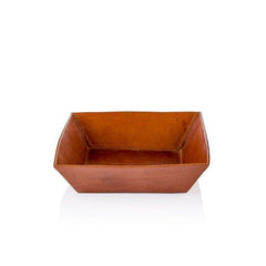 Kraan Brown Leather Catch-All - Home4u