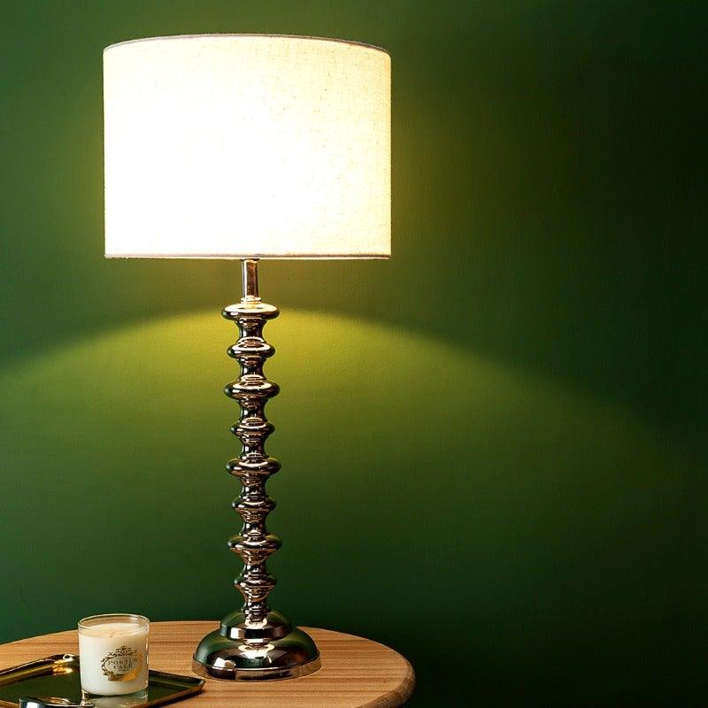 Spool Silver Table Lamp - Home4u