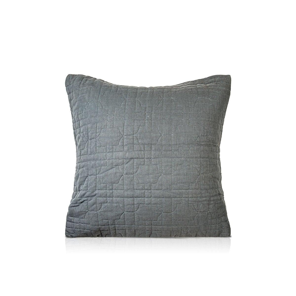 Riviera 24 In X 24 In Grey Cushion Cover - Home4u