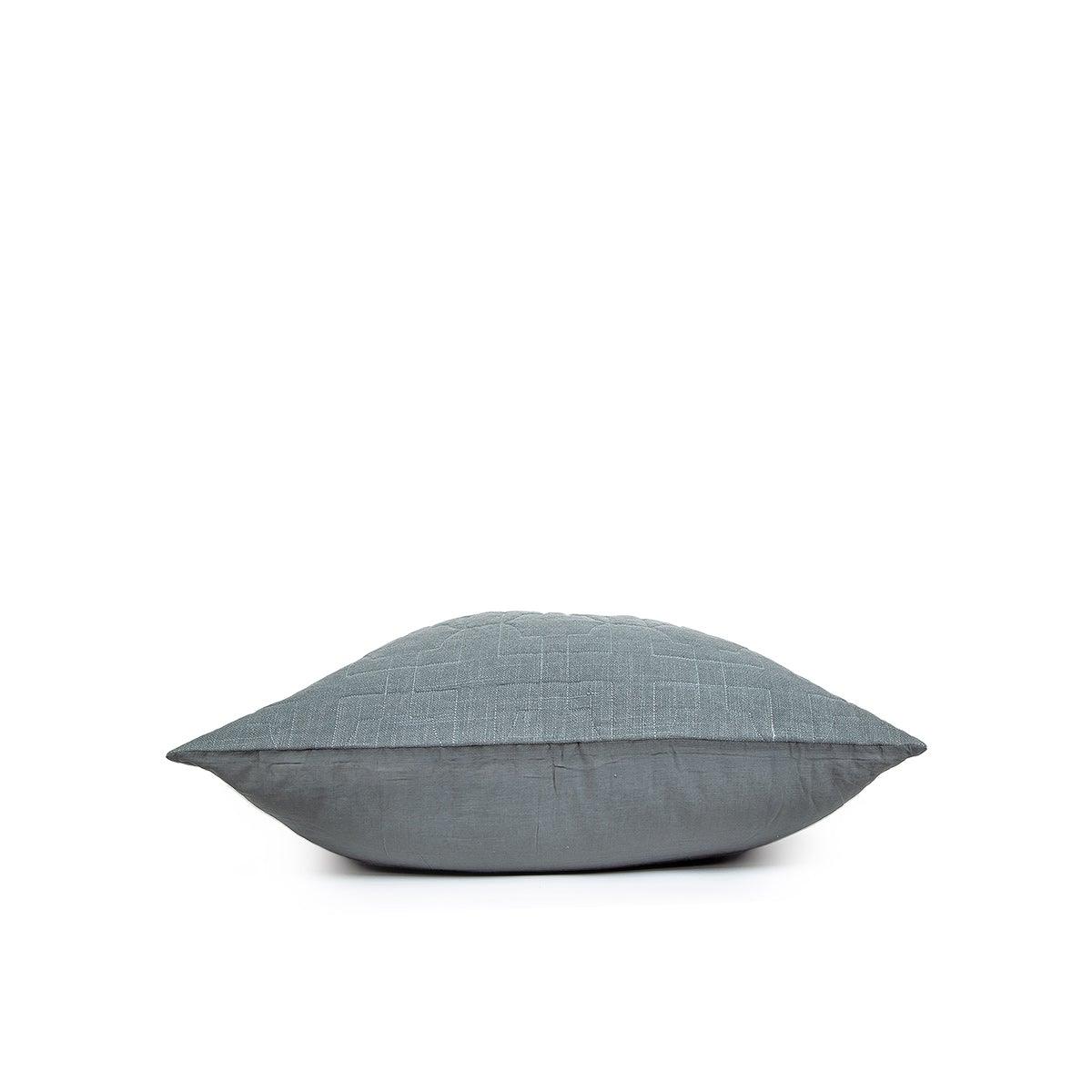Riviera 24 In X 24 In Grey Cushion Cover - Home4u