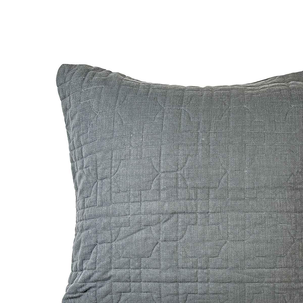 Riviera 24 In X 24 In Grey Cushion Cover - Home4u