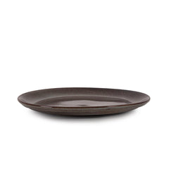 Kuro 10 In Ceramic Plate Dove Brown - Home4u